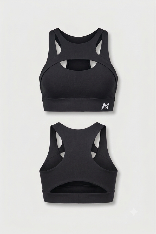 Momentum Black Bra