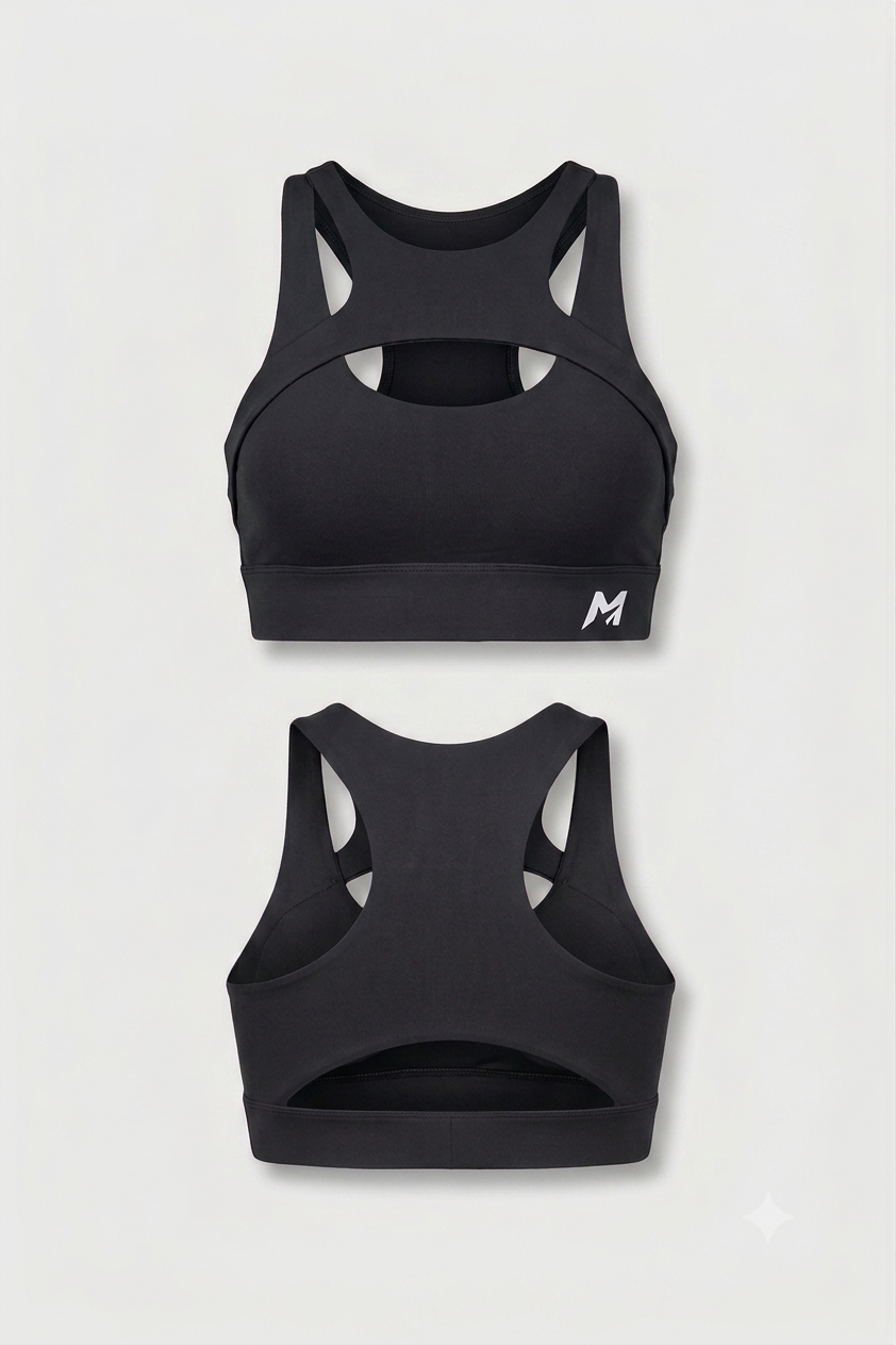 Momentum Black Bra